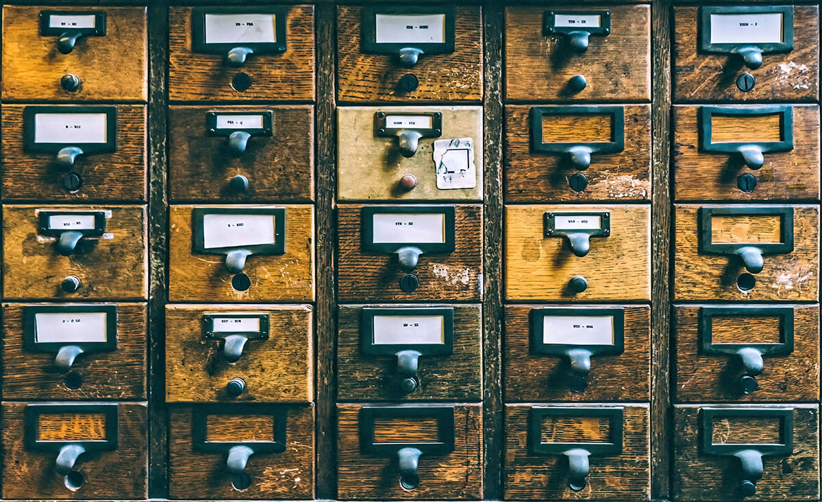 Im Labyrinth der Schubladen